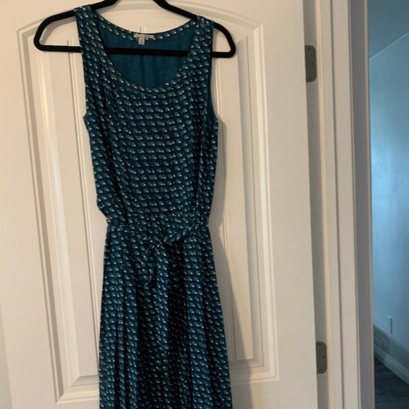 Halogen Fit and Flare Sleeveless Dress - Picture 1 of 6